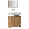 Image de vidaXL Ensemble de meubles salle de bain 2 pcs bois d'ingénierie