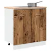 Image de vidaXL Meuble sous-évier "Lyon" Bois ancien 80 x 46 x 81,5 cm Bois d'ingénierie