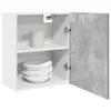 Image de vidaXL Armoire suspendue "Lyon" Gris béton 50 x 31 x 60 cm Bois d'ingénierie