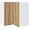 Image de vidaXL Armoire d'angle suspendue "Lyon" Chêne artisanal 57 x 57 x 60 cm