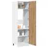 Image de vidaXL Armoire réfrigérée "Lyon" Chêne artisanal 60 x 57 x 207 cm Bois d'ingénierie