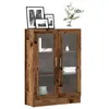 Image de vidaXL Bibliothèque vieux bois 82,5x30,5x115 cm bois d'ingénierie