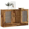 Image de vidaXL Buffet vieux bois 120x30,5x70 cm bois d'ingénierie