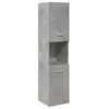 Image de vidaXL Armoire de salle de bain suspendue gris béton bois d'ingénierie