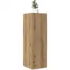 Image de vidaXL Meuble TV chêne artisanal 30,5x30x90 cm bois d'ingénierie