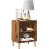 Image de vidaXL Tables de chevet 2 pcs vieux bois 40x30x50 cm bois d’ingénierie