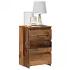Image de vidaXL Tables de chevet 2 pcs vieux bois 40x35x62,5 cm bois ingénierie