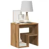 Image de vidaXL Tables de chevet 2 pcs chêne artisanal bois d'ingénierie