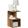 Image de vidaXL Tables de chevet 2 pcs vieux bois 35x35x55 cm bois d'ingénierie