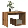 Image de vidaXL Table d'appoint vieux bois 59x36x38 cm bois d'ingénierie