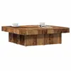 Image de vidaXL Table basse vieux bois 90x90x28 cm bois d'ingénierie