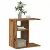 Image de vidaXL Table d'appoint vieux bois 50x30x50 cm bois d'ingénierie