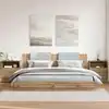 Image de vidaXL Tables de chevet 2 pcs chêne artisanal bois d'ingénierie