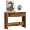 Image de vidaXL Table console vieux bois 100x35x76,5 cm bois d'ingénierie