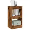 Image de vidaXL Bibliothèque/Cloison de séparation vieux bois 40x30x72 cm