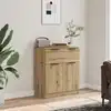 Image de vidaXL Buffet chêne artisanal 60x30x70 cm bois d'ingénierie