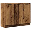 Image de vidaXL Dressoir 90,5x30x70 cm bewerkt hout oud houtkleurig