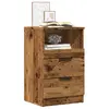 Image de vidaXL Bedside Cabinet 2 pc Bois ancien Small Engineered wood
