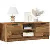 Image de vidaXL Meuble TV vieux bois 102x35x36,5 cm bois d'ingénierie