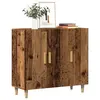 Image de vidaXL Buffet vieux bois 90x34x80 cm bois d'ingénierie
