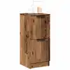 Image de vidaXL Buffet vieux bois 30x30x70 cm bois d'ingénierie