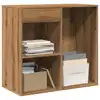 Image de vidaXL Armoire cosmétique chêne artisanal 80x40x75cm Bois d'ingénierie