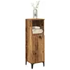 Image de vidaXL Armoire de salle de bain vieux bois 30x30x100cm bois ingénierie