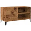 Image de vidaXL Armoire à disques vieux bois 84,5x38x48 cm bois d'ingénierie