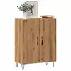 Image de vidaXL Buffet chêne artisanal 69,5x34x90 cm bois d'ingénierie