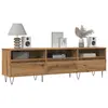 Image de vidaXL Meuble TV vieux bois 150x30x44,5 cm bois d'ingénierie