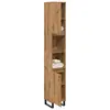 Image de vidaXL Armoire de salle de bain chêne artisanal 30x30x190 cm