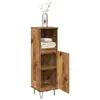 Image de vidaXL Armoire de salle de bain vieux bois 30x30x100cm bois ingénierie