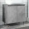 Image de vidaXL Armoire de bain gris béton 58x33x60 cm bois d'ingénierie