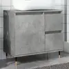 Image de vidaXL Armoire de salle de bain gris béton 65x33x60 cm