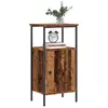 Image de vidaXL Table de chevet vieux bois 41x31x80 cm bois d’ingénierie