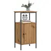 Image de vidaXL Tables de chevet 2 pcs chêne artisanal bois d'ingénierie