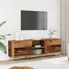 Image de vidaXL Meuble TV vieux bois 150x30x50 cm bois d'ingénierie