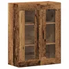 Image de vidaXL Wandkast 69,5x34x90 cm oud houtkleurig