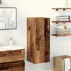 Image de vidaXL Armoire murale vieux bois 34,5x34x90 cm bois d'ingénierie