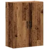 Image de vidaXL Wandkast 69,5x34x90 cm bewerkt hout oud houtkleurig