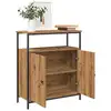 Image de vidaXL Buffet chêne artisanal 70x30x80 cm bois d'ingénierie