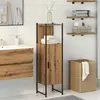 Image de vidaXL Armoire de salle de bain chêne artisanal 33x33x120,5 cm