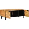 Image de vidaXL Table basse 100 x 54 x 40 cm Bois d'Acacia Massif