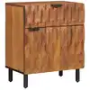 Image de vidaXL Cabinet de chevet Marron 50 x 33 x 60 cm Bois de mangue massif