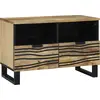 Image de vidaXL Unites TV avec tiroir Marron 70 x 33 x 46 cm Bois d'ingénierie