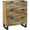 Image de vidaXL Buffet Marron 60 x 33.5 x 75 cm Bois de manguier massif