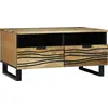 Image de vidaXL Table basse Naturel 80 x 54 x 40 cm Bois d'ingénierie