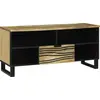 Image de vidaXL Unites TV 105 x 33 x 46 cm Marron Bois d'ingénierie