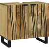 Image de vidaXL Meuble de Lavabo de Salle de Bain Marron 62 x 33 x 58 cm