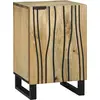 Image de vidaXL Meuble de Lavabo de Salle de Bain Marron 38 x 33,5 x 58 cm